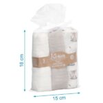 Kiokids: Μουσελίνα Bamboo Forest Γκρι 70x70εκ. Σετ3τμχ. - Image 3