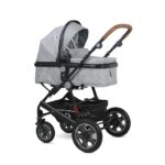 Καρότσι Μετατρεπόμενο 2σε1 Lora Lorelli Cool Grey Elephants 10021272123 - Image 2