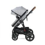 Καρότσι Μετατρεπόμενο 2σε1 Lora Lorelli Cool Grey Elephants 10021272123 - Image 4