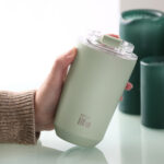 Ecolife: Pure Green Θερμός Καφέ 360ml - Image 4