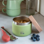 Ecolife Στρογγυλό Θερμός Φαγητού 650ml | Πράσινο - Image 2