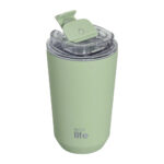 Ecolife: Pure Green Θερμός Καφέ 360ml - Image 2