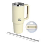 Ecolife Tumbler Cream 900ml - Image 3