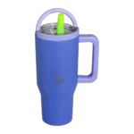 Ecolife Tumbler Blue Purple 900ml (2Handles Lid)