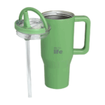 Ecolife Tumbler Green Tea 900ml (2Handles Lid) - Image 2
