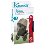 Kiokids: Κουνουπιέρα Καροτσιού-Λίκνου Mαύρη 130x42εκ. - Image 2