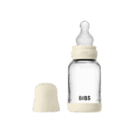 BIBS ΓΥΑΛΙΝΟ ΜΠΙΜΠΕΡΟ 120ml – SILICONE- IVORY