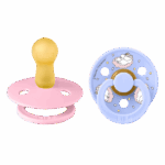 BIBS X MOOMINS COLOUR ΣΕΤ ΠΙΠΙΛΕΣ 2ΤΜΧ – SAILING NORDIC BABY PINK/HUSH MIX – ΣΤΡΟΓΓΥΛΗ No2 - Image 2
