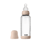 BIBS ΓΥΑΛΙΝΟ ΜΠΙΜΠΕΡΟ 240ml – SILICONE- BLUSH
