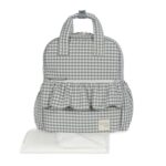 Walking Mum: Τσάντα Αλλαξιέρα Backpack Praline Vichy Matcha - Image 2