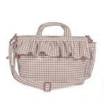 Walking Mum: Τσάντα Αλλαξιέρα Praline Vichy Moka 44x29x12εκ. - Image 3