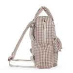 Walking Mum: Τσάντα Αλλαξιέρα Backpack Praline Vichy Moka - Image 3