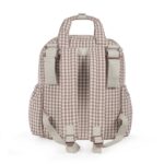 Walking Mum: Τσάντα Αλλαξιέρα Backpack Praline Vichy Moka - Image 5