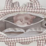 Walking Mum: Τσάντα Αλλαξιέρα Backpack Praline Vichy Moka - Image 4