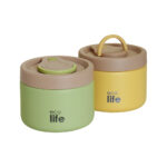Ecolife Στρογγυλό Θερμός Φαγητού 650ml | Κίτρινο - Image 7