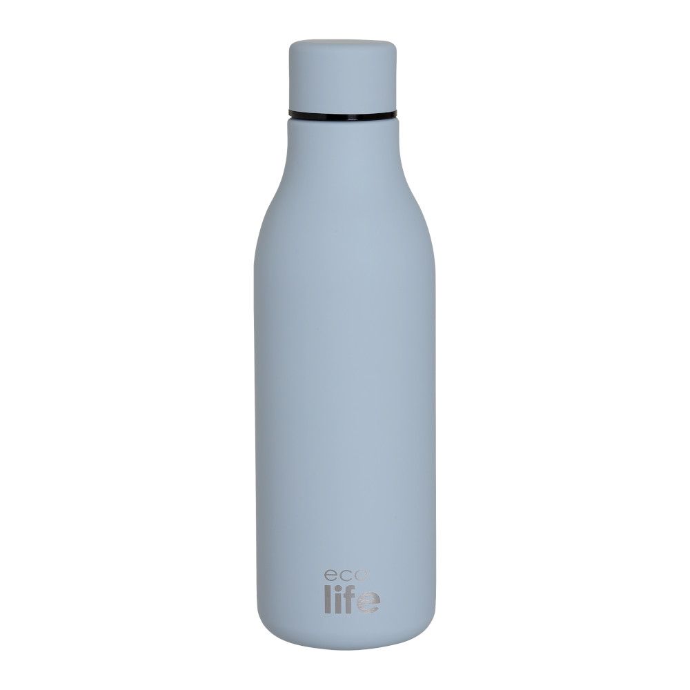 50022-277aaf46 Ecolife Παγούρι Θερμός Ανοξείδωτο Powder Blue Thermos 550ml - Image 1