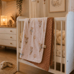 Grandes Suenos Χειμερινή Κουβέρτα Minky simple - Ελαφάκια 75x100cm