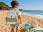 Saro: Αδιάβροχο Τσαντάκι Backpack με δίχτυ Good Vibes - Image 3