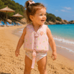 Saro: Εκπαιδευτικό Γιλέκο Κολύμβησης "Tropicool Pink" 3-6 Ετών