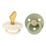 BIBS ΣΕΤ ΠΙΠΙΛΕΣ 2ΤΜΧ – COLOUR – IVORY/SAGE – ΑΝΑΤΟΜΙΚΗ No 2