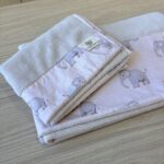 Grandes Suenos Σετ πετσέτες Μπάνιου Bamboo Ελεφαντάκια - Beige 75x100cm - Image 3