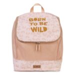 Saro: Αδιάβροχο Τσαντάκι Backpack με δίχτυ Born to Be Wild