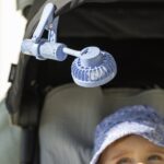 Επαναφορτιζόμενος Ανεμιστήρας Καροτσιού Walking Mum Bandana - Image 2