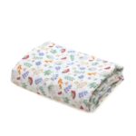 Kiokids Πάνα Μουσελίνα Bamboo Spring 120x120εκ. - Image 2