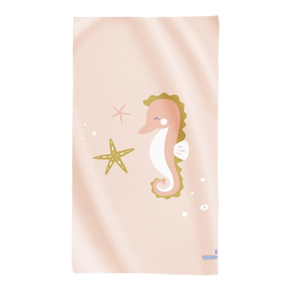 Saro: Πετσέτα Παραλίας Microfiber Seahorse 75x140εκ.