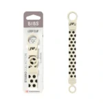 ΚΛΙΠ ΠΙΠΙΛΑΣ BIBS POLKA DOT- IVORY BLACK - Image 3