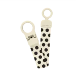 ΚΛΙΠ ΠΙΠΙΛΑΣ BIBS POLKA DOT- IVORY BLACK