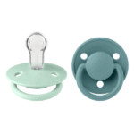 BIBS ΠΙΠΙΛΕΣ DE LUX 2 PACK SILICONE ONESIZE NORDIC MINT / ISLAND SEA