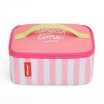 HELLO HOSSY. Τσάντα μεταφοράς φαγητού Pink Stripes