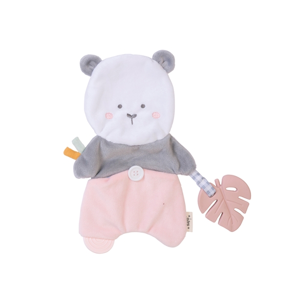 1650 Πανάκι Δραστηριοτήτων Sweet and Fun Pink 26cm.0+Μ - Image 1
