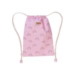 Αδιάβροχο Backpack Πουγκί Saro Rainbow 39x29εκ