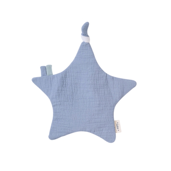 2042 Πανάκι Δραστηριοτήτων Crinkle Star Μπλε 20x22cm.0+Μ - Image 1