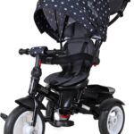 Τρίκυκλο Παιδικό Ποδηλατάκι Air Wheels Neo Lorelli Black Crowns 10050342013