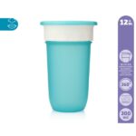 Ποτηράκι Εκπαιδευτικό 360°- 300ML Blue 3ο Βήμα +12Μ - Image 2