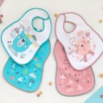 Σετ Σαλιάρες 2τμχ Kitten & Beach Ροζ - Image 2