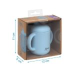 Εκπαιδευτικό Ποτηράκι Σιλικόνης 120ml. | Σιέλ - Image 3