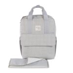 Τσάντα Αλλαξιέρα Backpack I Love Vichy Grey - Image 2