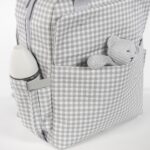 Τσάντα Αλλαξιέρα Backpack I Love Vichy Grey - Image 3