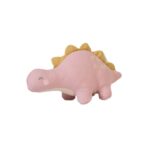 Λούτρινη Κουδουνίστρα Wild Dinos Pink 15cm.
