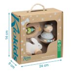 Σετ Ξύλινα Παιχνίδια "My first toys" Ζωάκια 3τμχ. - Image 2