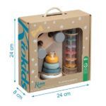 Σετ Ξύλινα Παιχνίδια "My first toys" 3τμχ. - Image 4