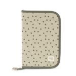 Θήκη Βιβλιαρίου Poppy Olive Hearts - Image 2