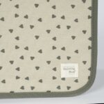 Θήκη Βιβλιαρίου Poppy Olive Hearts - Image 5