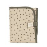Αλλαξιέρα Στρωματάκι Poppy Olive Hearts - Image 3