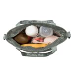 Ισοθερμική Τσάντα Poppy Olive 34x21x14 εκ. - Image 4