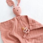 Πανάκι Παρηγοριάς Bemini Old Pink Bunny 100%Cotton
